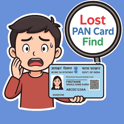 Find Lost PAN Number